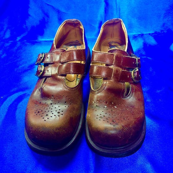 Vintage Dr. Martens Mary Jane Shoe Style Size 6 - Picture 1 of 8